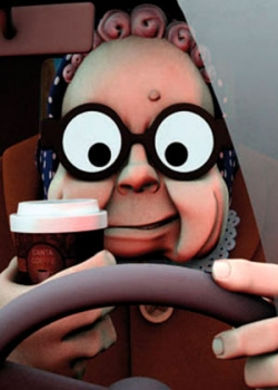 Бабуля на дороге! (2012) 